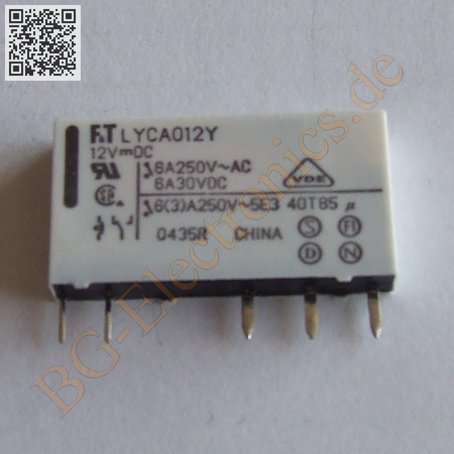 1PCS RY12W-K Takamisawa 12 V Double Pole Double Throw Miniature Relais